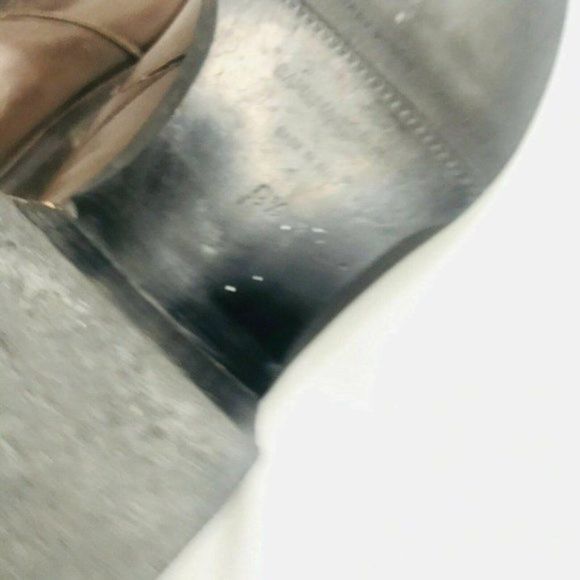 BANANA REPUBLIC Shoes Brown Leather Loafer Square Size 9.5 Y - Picture 9 of 11